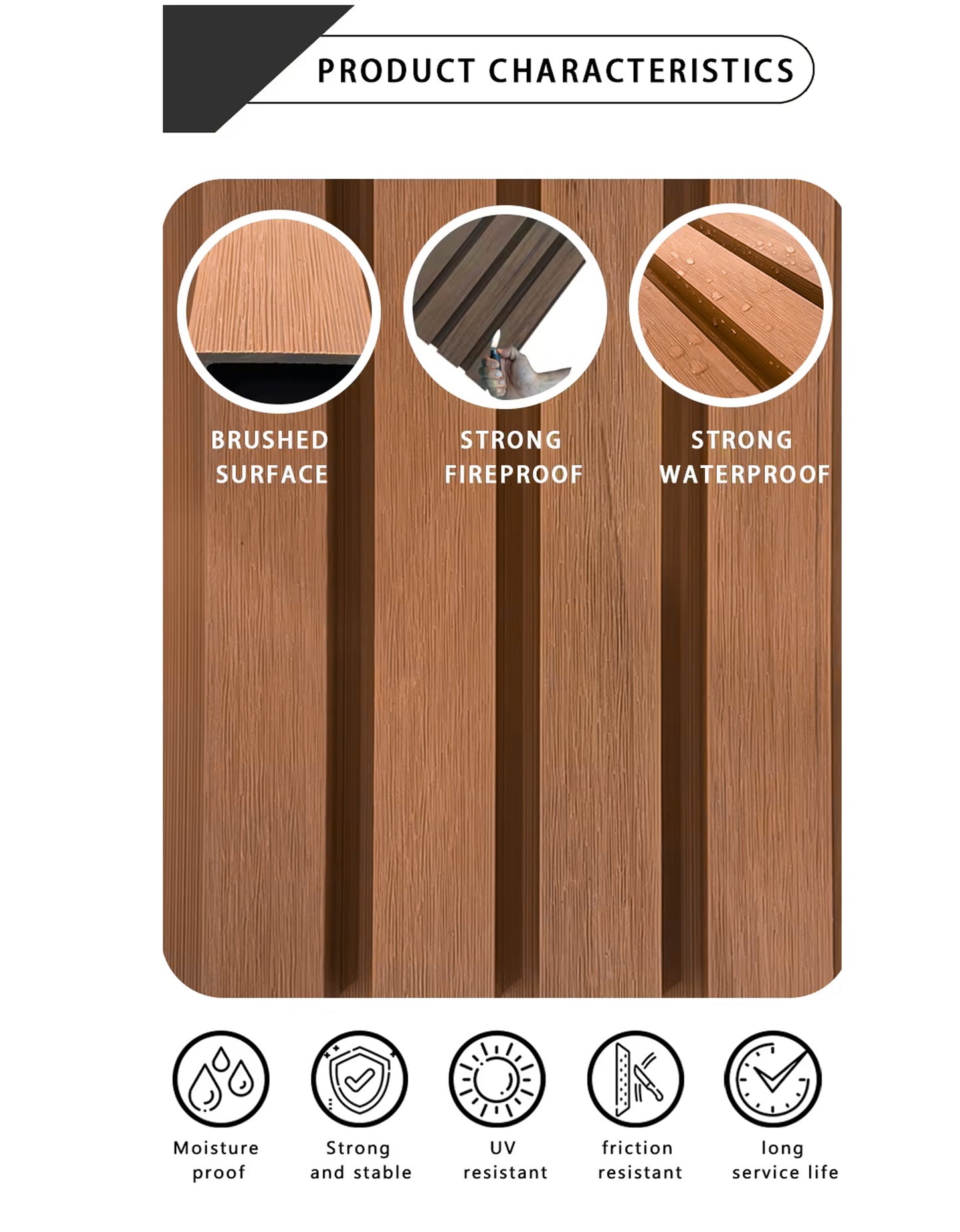 WPC Exterior Wall Panel